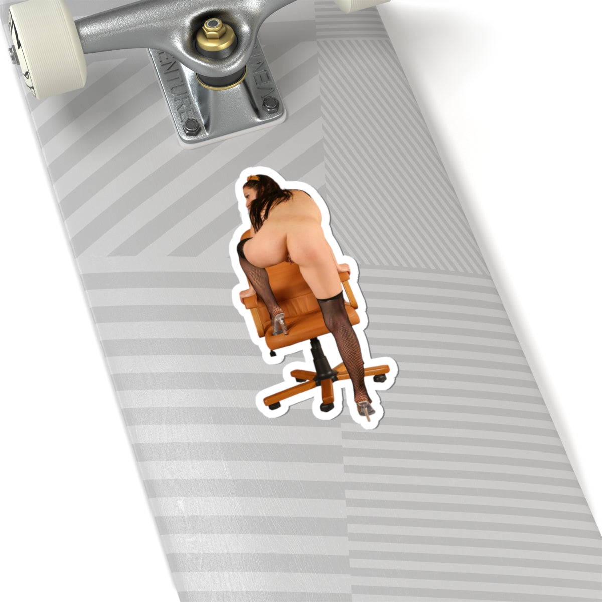Big Boobs Pinup Sticker Adult Sexy Woman Decal Retro Girl Art