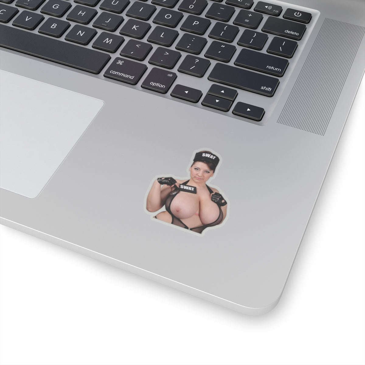 SWAT Sticker Sexy Big Boobs Model