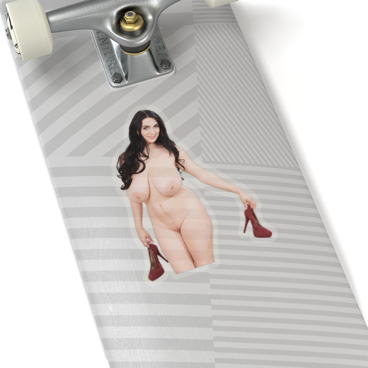 Sticker Sexy Naked Big Tits Girl