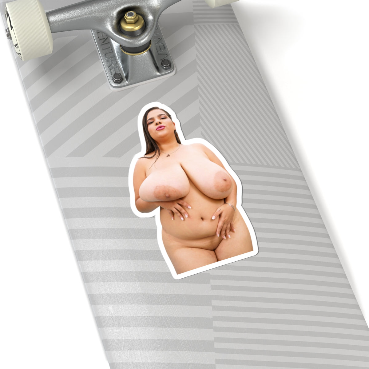 Nude Girl Large Stickers