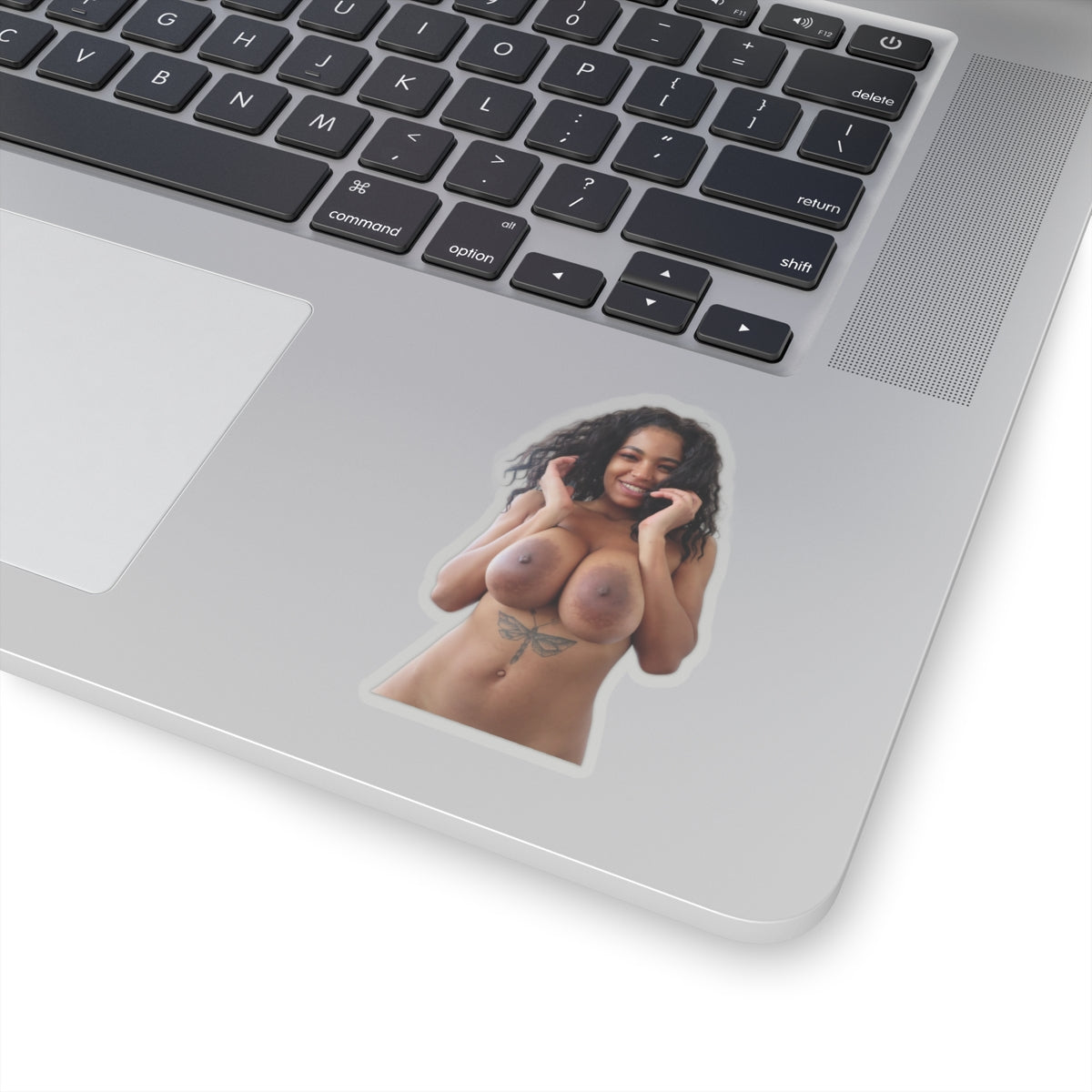 Black Girl Naked Big Tits Sticker