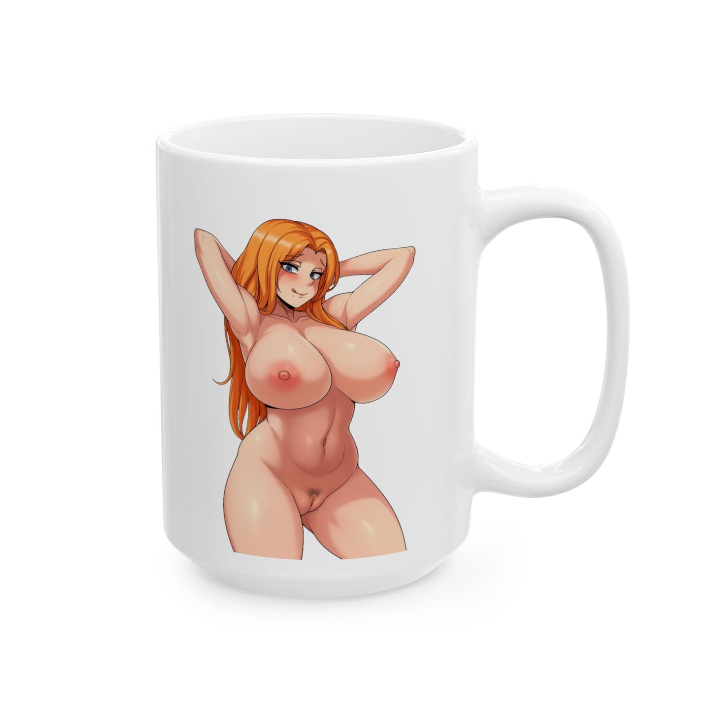 AAMug Cute Anime Girl Mug,Anime Mugs,Manga Mug,Uncensored Mugs,Mature Mugs,Coffee Mugs For Men Gift,White  Black 11oz 15oz Cups,M22A