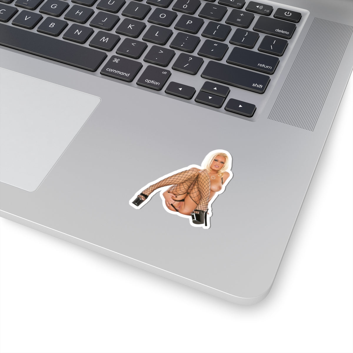 Sexy Blond Girl Nude Sticker