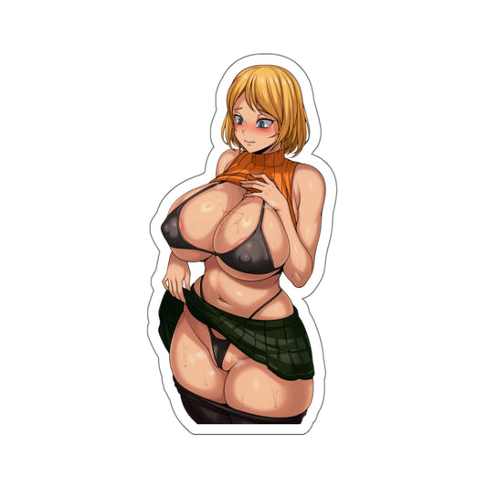 Lewd anime girl sexy manga women travel case sitckers work computers laptops women anime stickers E411