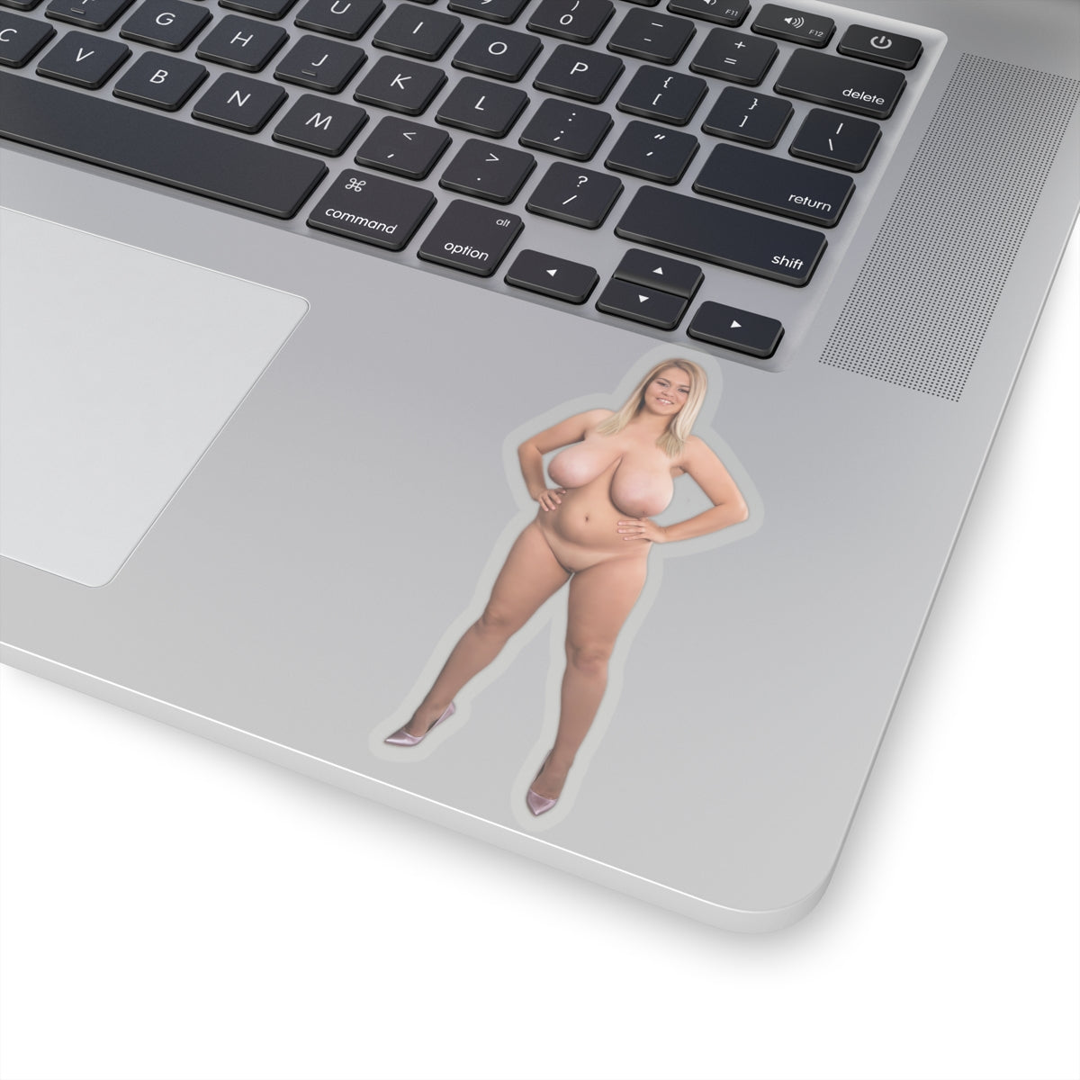 Naked Girl Sticker,Pinup Stickers,Nude,Unclothed,Bare,Exposed,Stripped,Undressed,Au naturel,Without clothes,E493