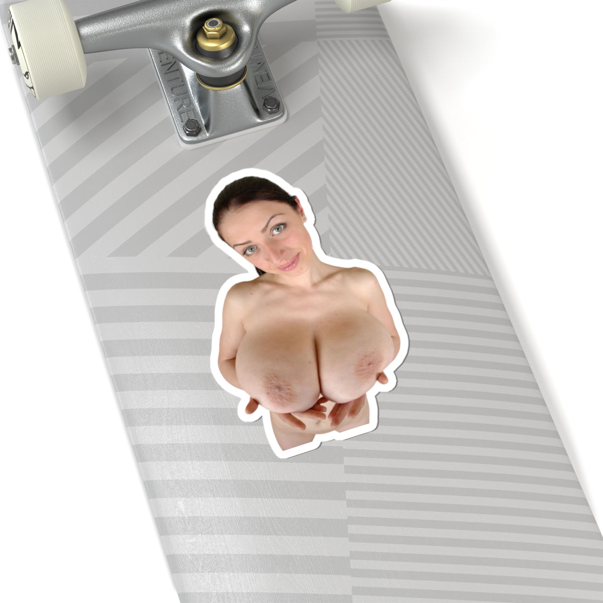 Big Boobs Girl Sticker