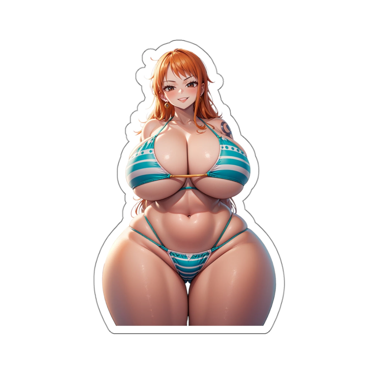 Namy Hot Sexy Anime Girl Sticker Lewd Stickers Trendy Stickers E805