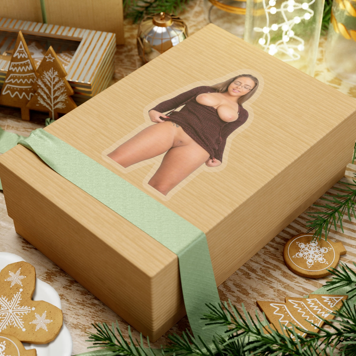 Sexy Model Sticker Naked Pinup Women Stickers