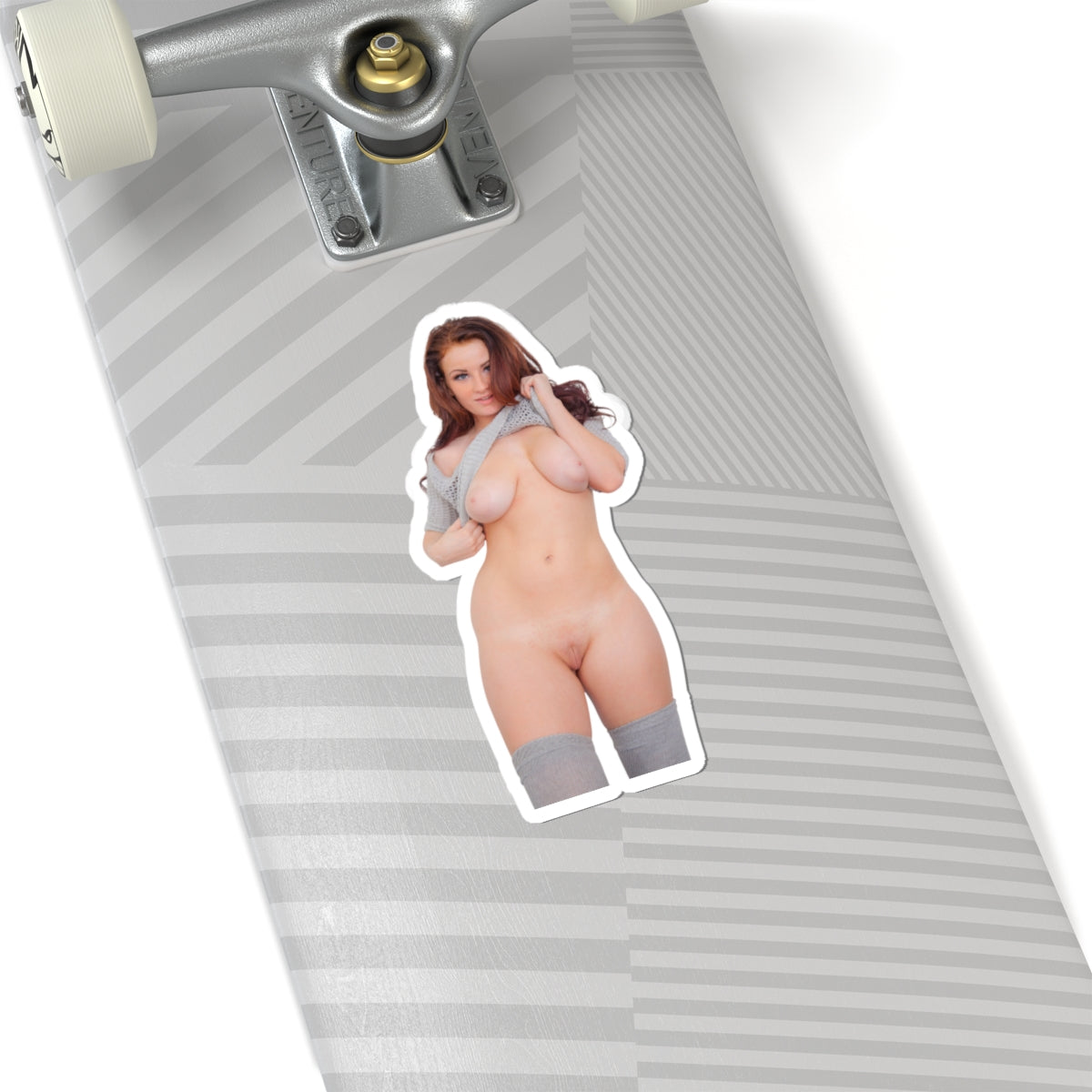 Sexy Girl Sticker Nude Red Hair Hot Women Stickers
