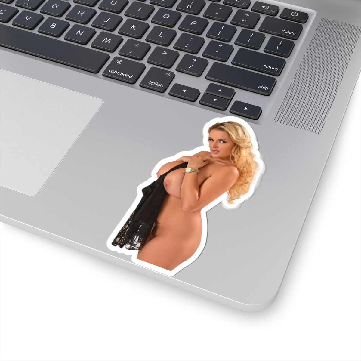 Huge Boobs Girl Sticker