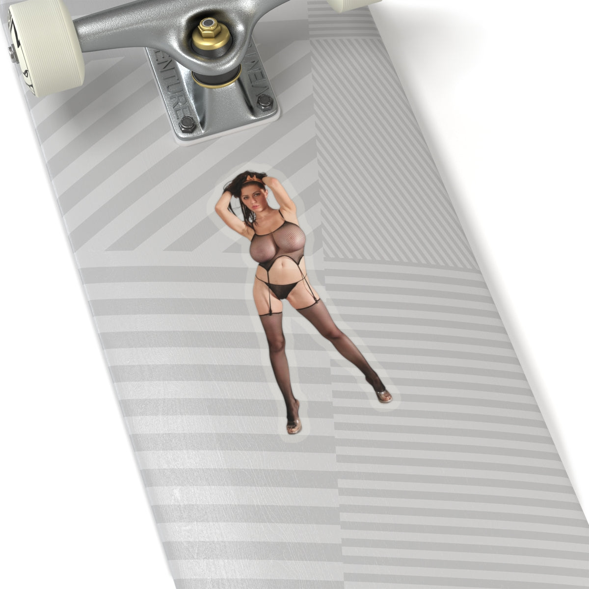 Big Tits Girl Pinup Sticker Sexy Women Boobs Adult Mature Decal