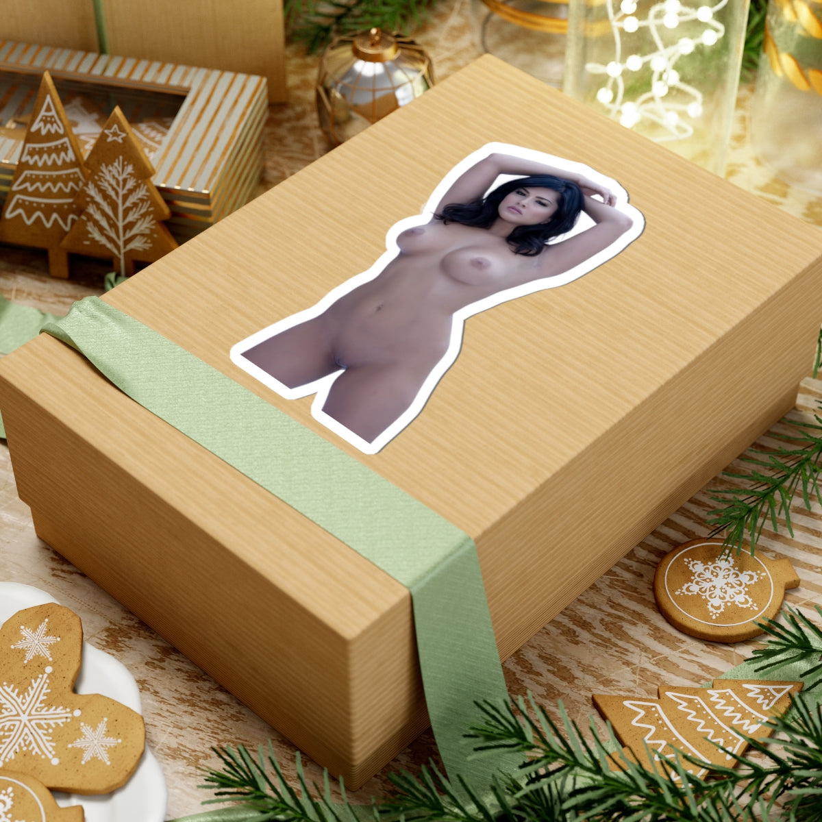 Sexy Girl Sticker Mature Decal