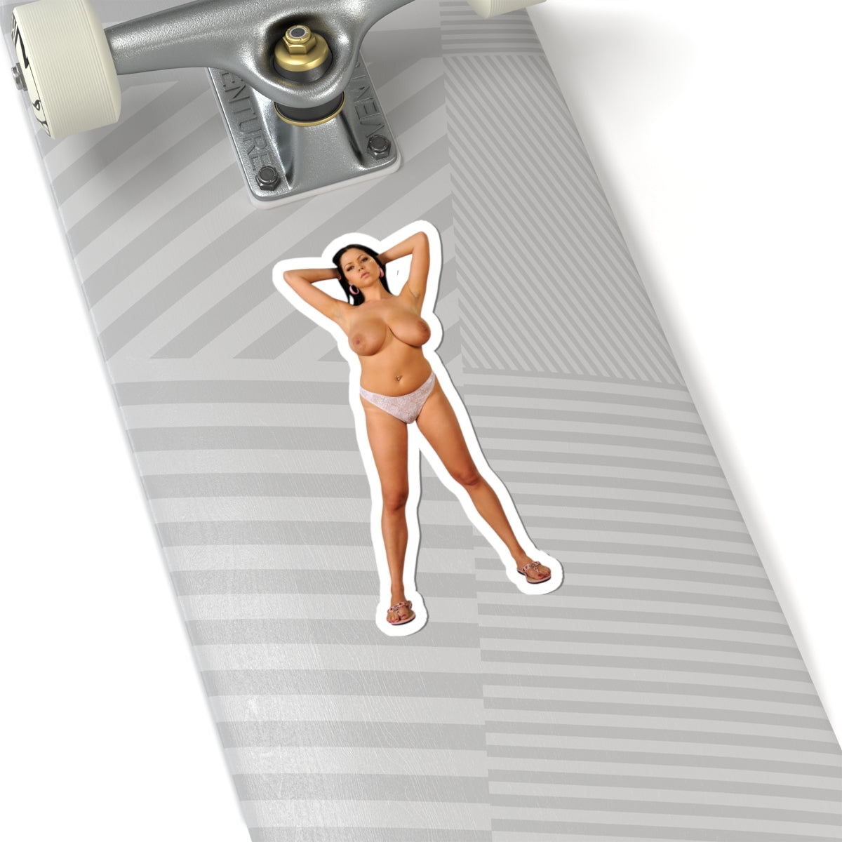 Large Tits Sexy Naked Women Sticker