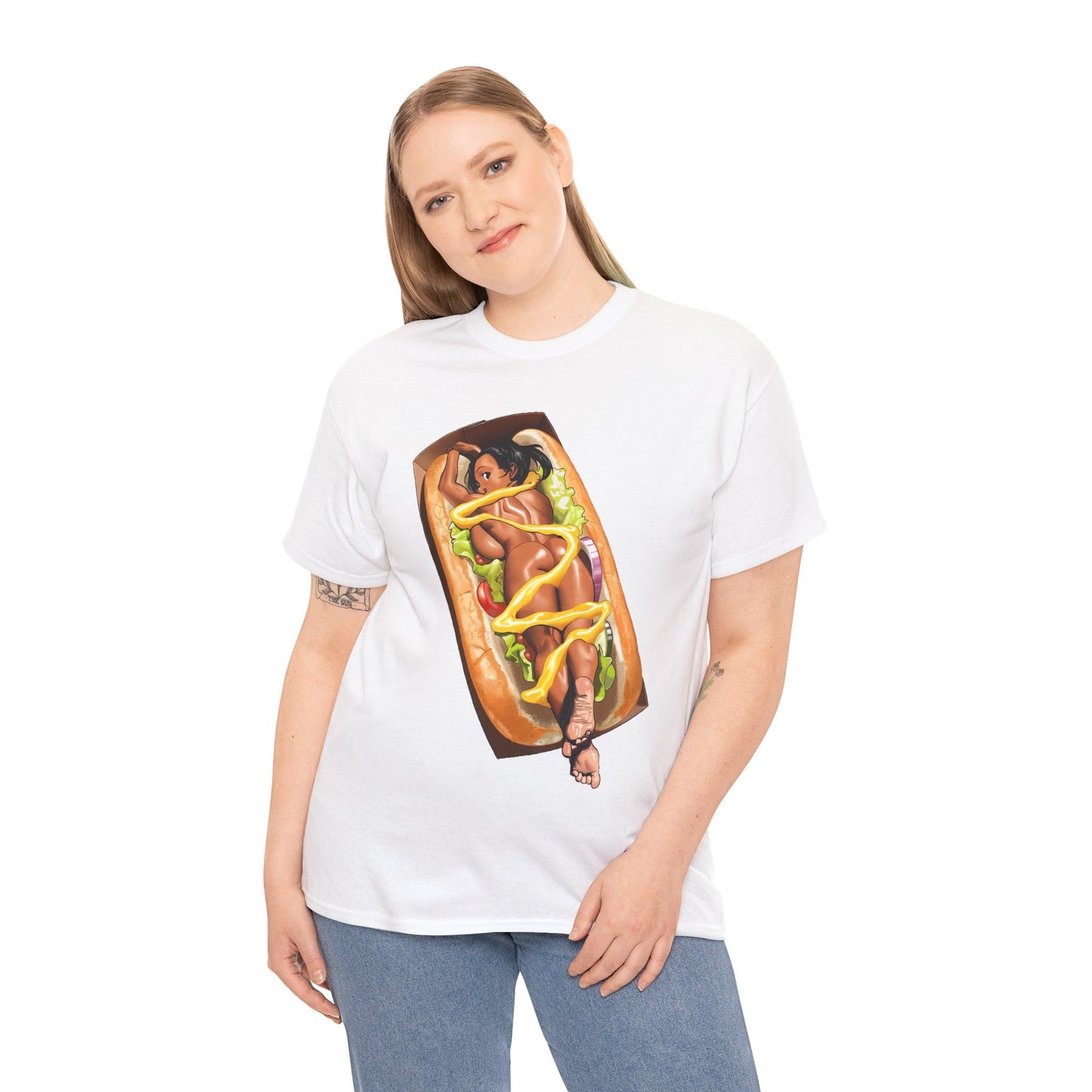 Hot Dog T-shirt Foodie t-shirts Funny food t-shirts Food lover t-shirts Vintage food t-shirts Retro food t-shirts Black Tshirt Sizes From M to 5XL