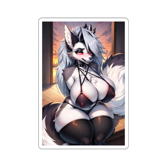Furry Sticker Popular Cartoon Character Furry Girl Stickers Female Wolf Furry Stickers E775
