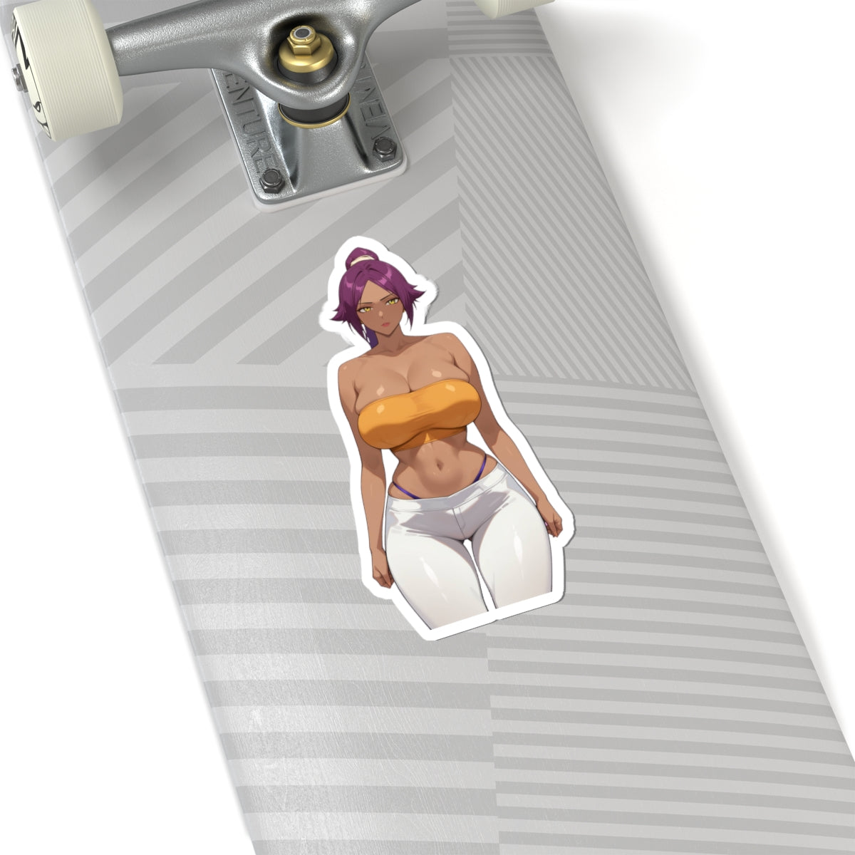 Popular Anime Character Stickers – Vinyl Decals for Adults and Kids – 4 Sizes – White or Transparent E1364