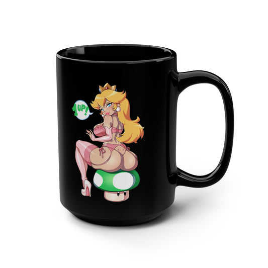 AAA Video Game Princess Mug 15oz Funny Mugs Cute Girl Cartoon Anime Manga Anime hentai coffee mug Cute anime mug