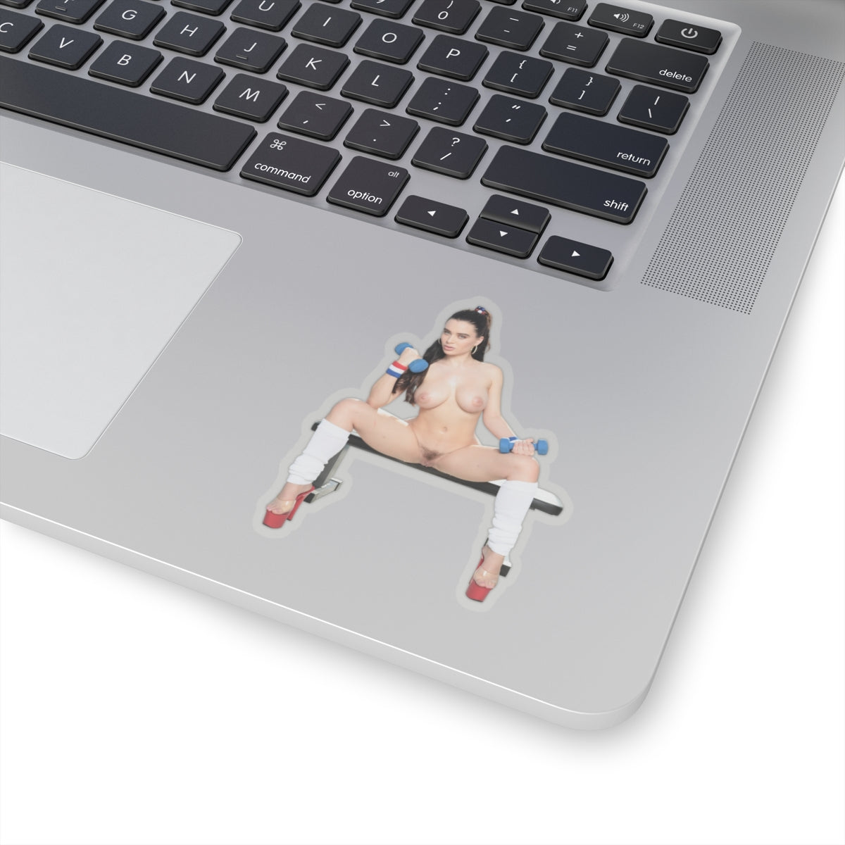 PRETTY GIRL STICKER GYM STICKERS