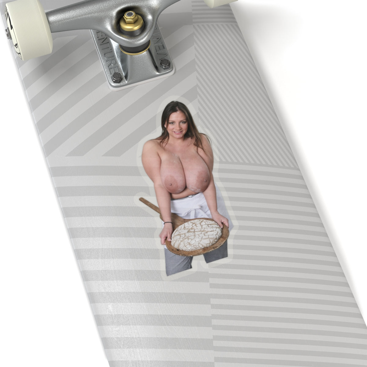 Nadine Jansen Big Tits Model Baker Sticker Sexy Girl Pinup Stickers