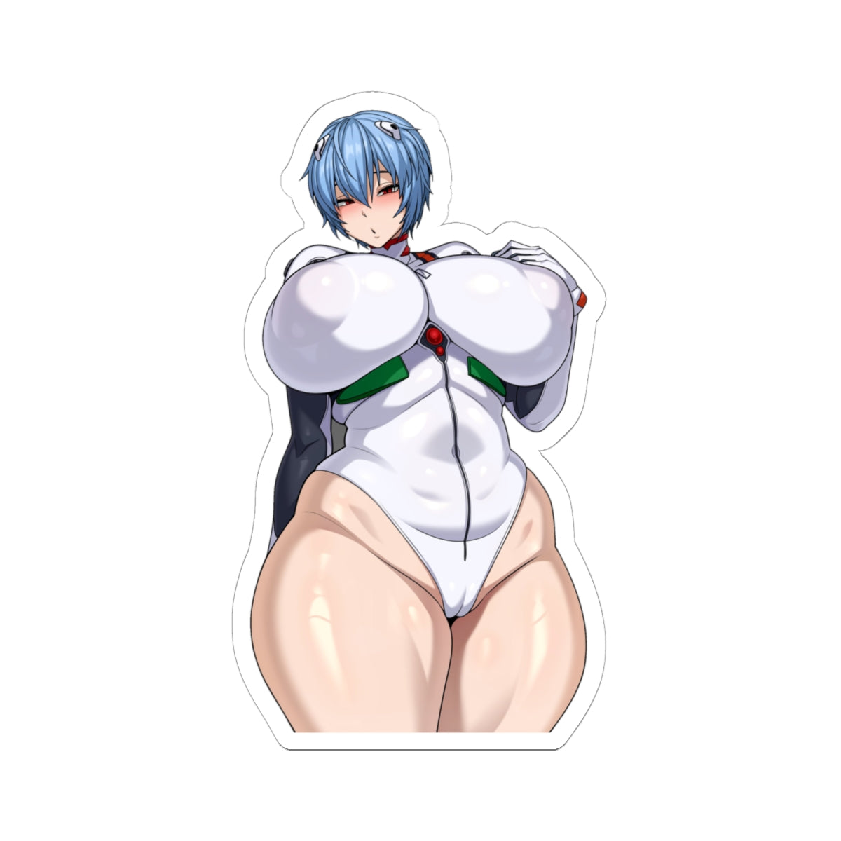 Big Boobs Anime Girl Sticker