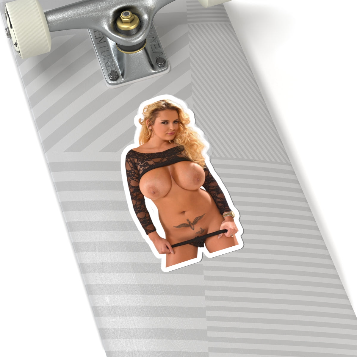 Huge Tits Girl Stickers