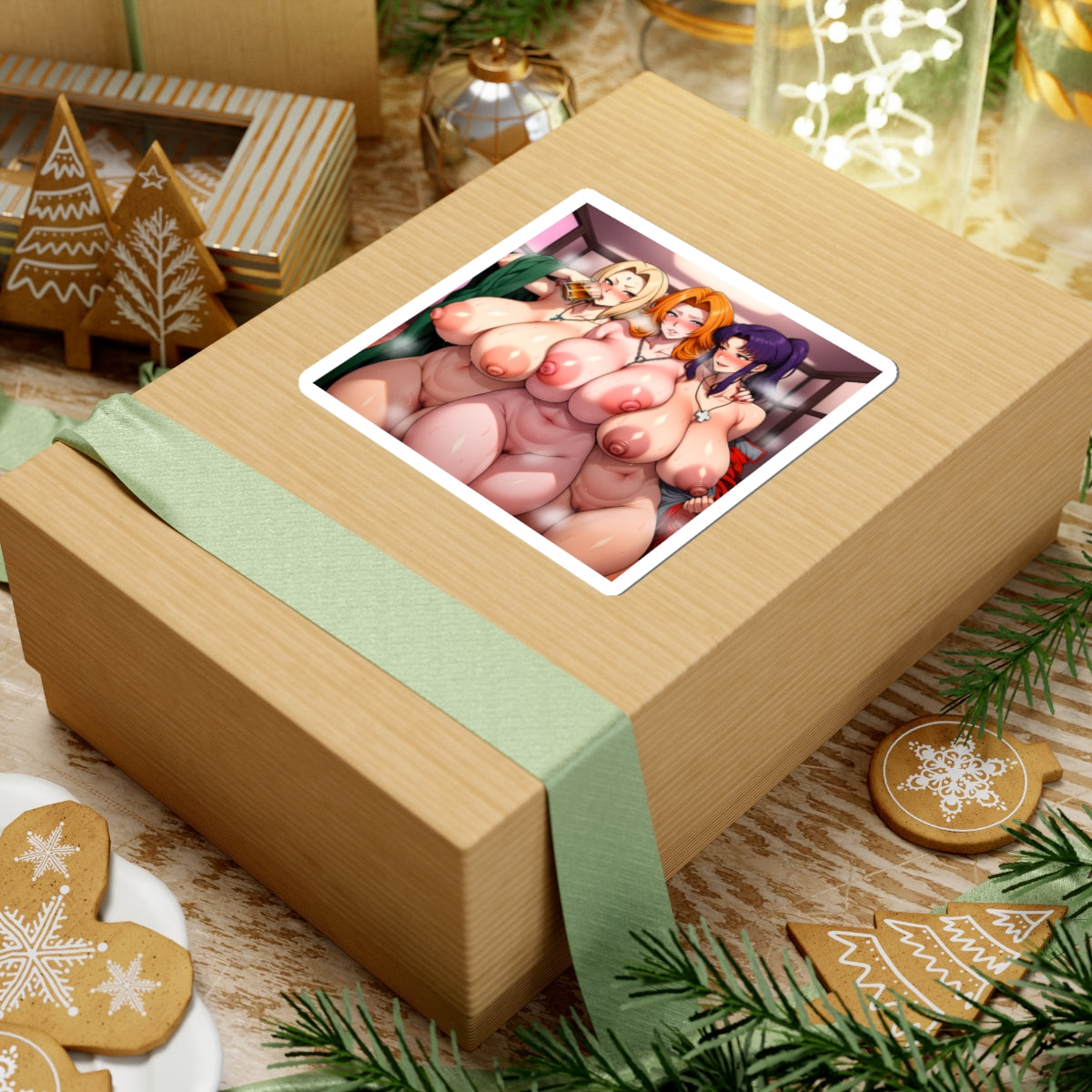 Anime Girls Sticker Hentai Manga Sexy Women Decals