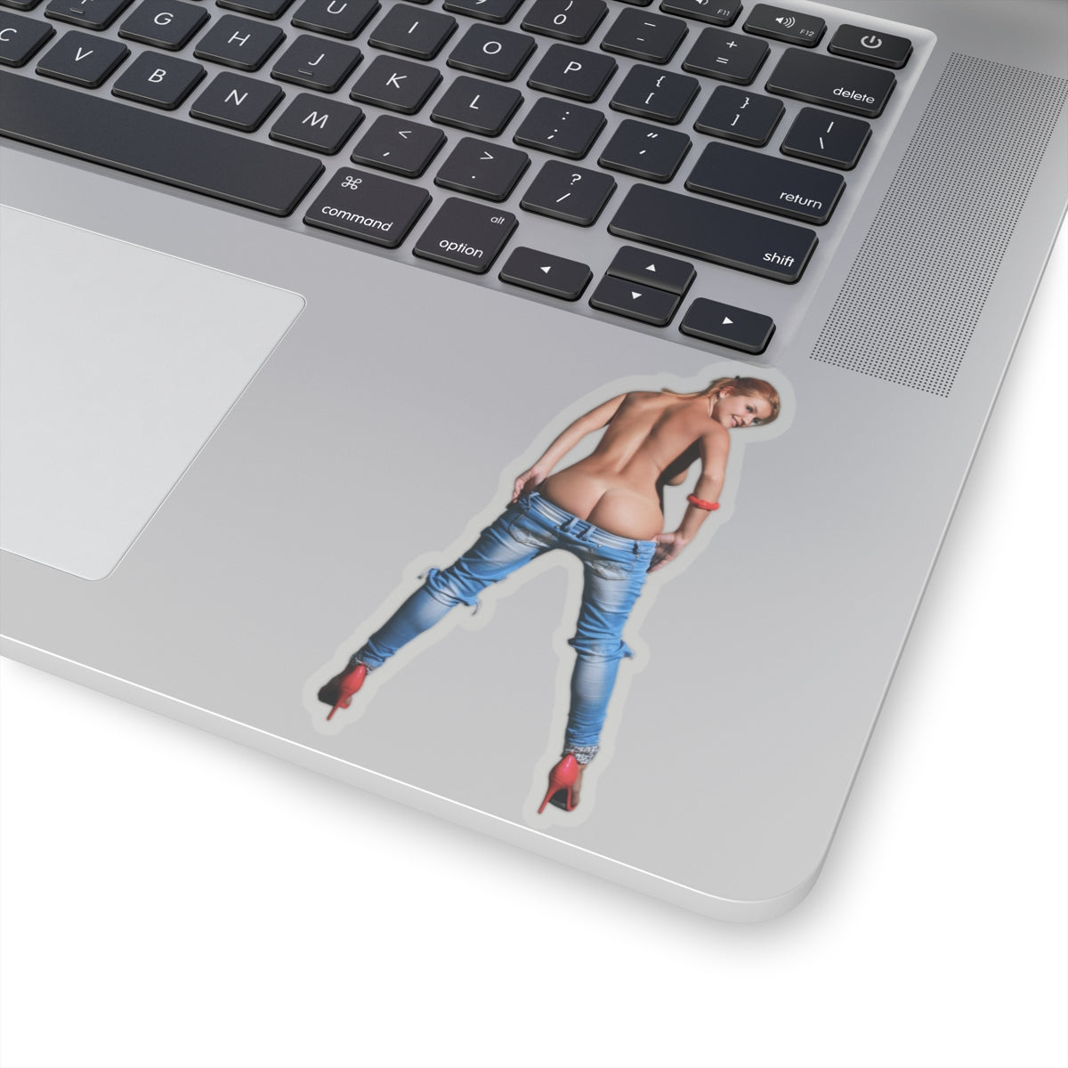 Pinup Model Sticker Sexy Girl Ass Jeans Uncensored Stickers