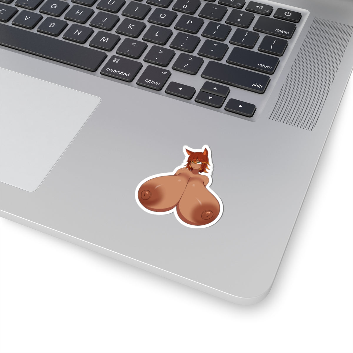 Big Tits Furry Sticker White or Transparent Stickers