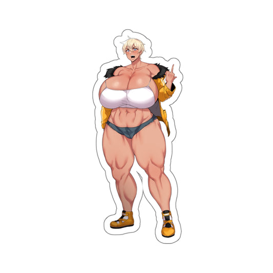 Big Boobs Anime Girl Sticker Anime Manga Stickers Cartoon Stickers Cute Kawaii Japanese Stickers E913