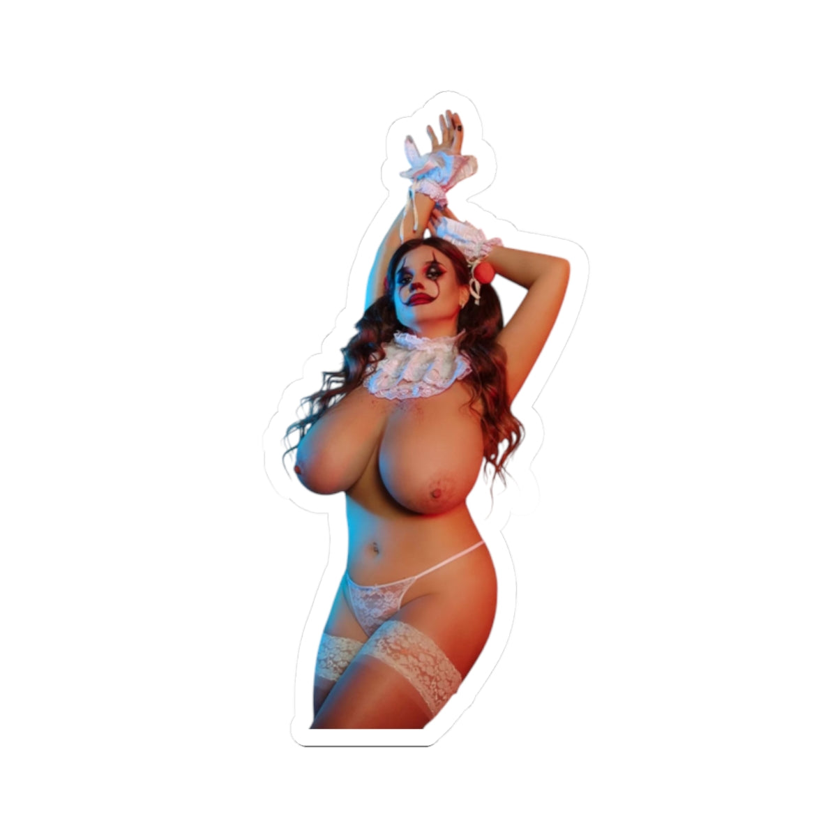 Big Tits Clown Girl Decals