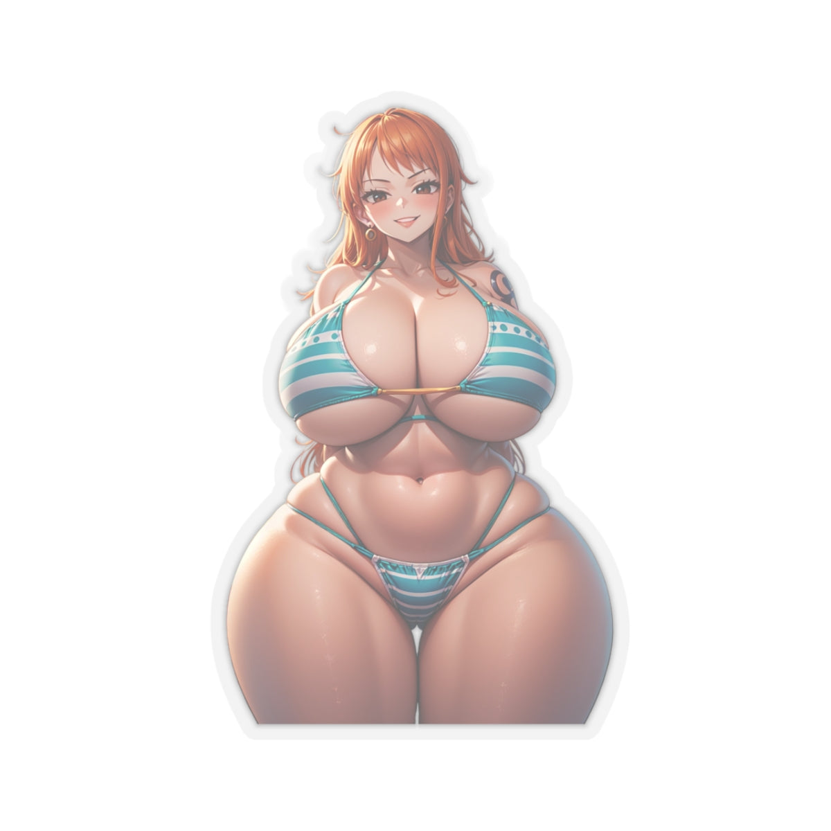 Namy Hot Sexy Anime Girl Sticker Lewd Stickers Trendy Stickers E805