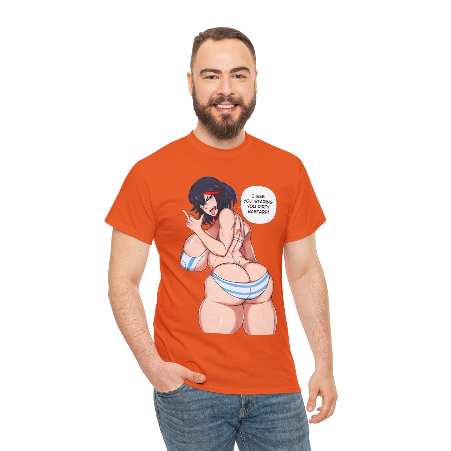 Sexy Anime Girl t-shirt Anime t-shirts Manga t-shirts Meme Tshirt Ass T-shirts Cartoon Shirt Lewd Anime T-shirts Black Tshirt Sizes From M to 5XL