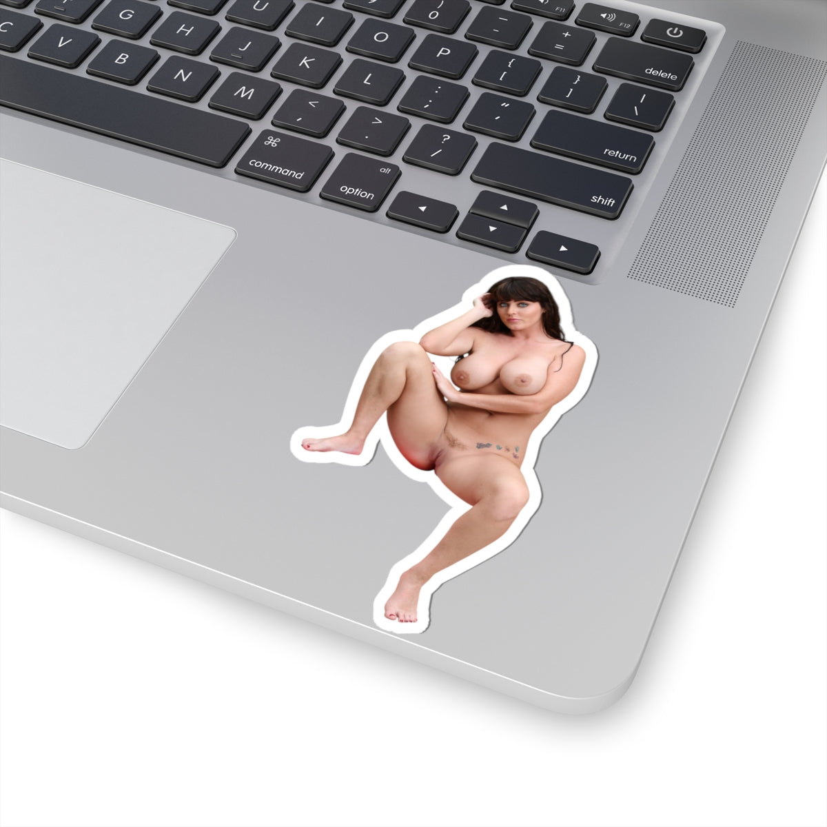 Sexy Pinup Woman Sticker, Beautiful Girl With Stunning Eyes, Towel Girl Vinyl Decal,Nude Naked Erotic Stickers