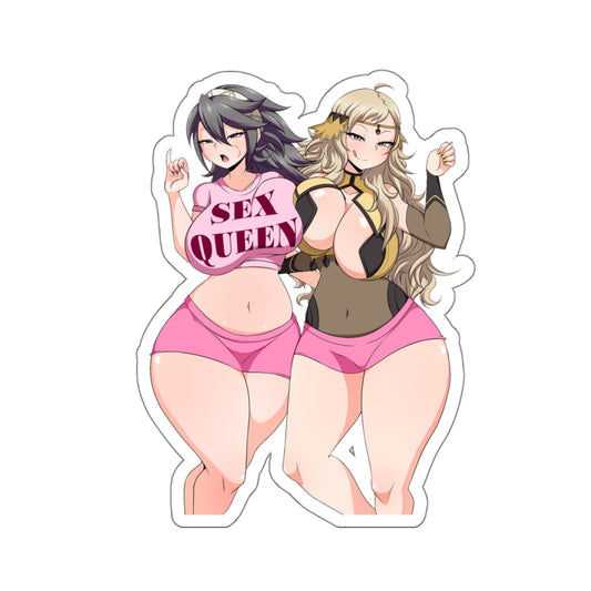 Thicc Anime Girls,Anime Sticker,Thick Women,Sexy Girl,Girls Stickers,Waifu Sticker,Lewd Anime Stickers,Transparent Stickers,E205