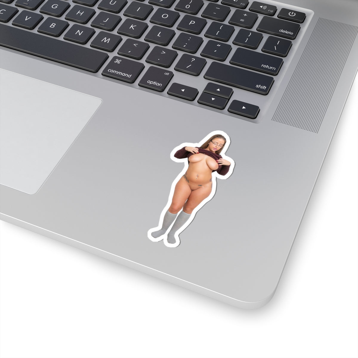 Sexy Model Sticker Naked Pinup Stickers