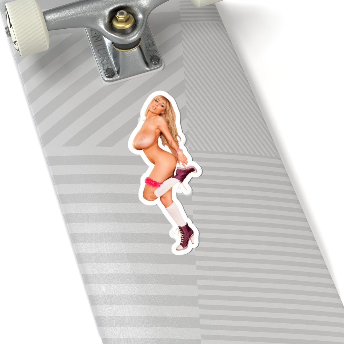 Big Tits Naked Girl Sticker Pinup Stickers