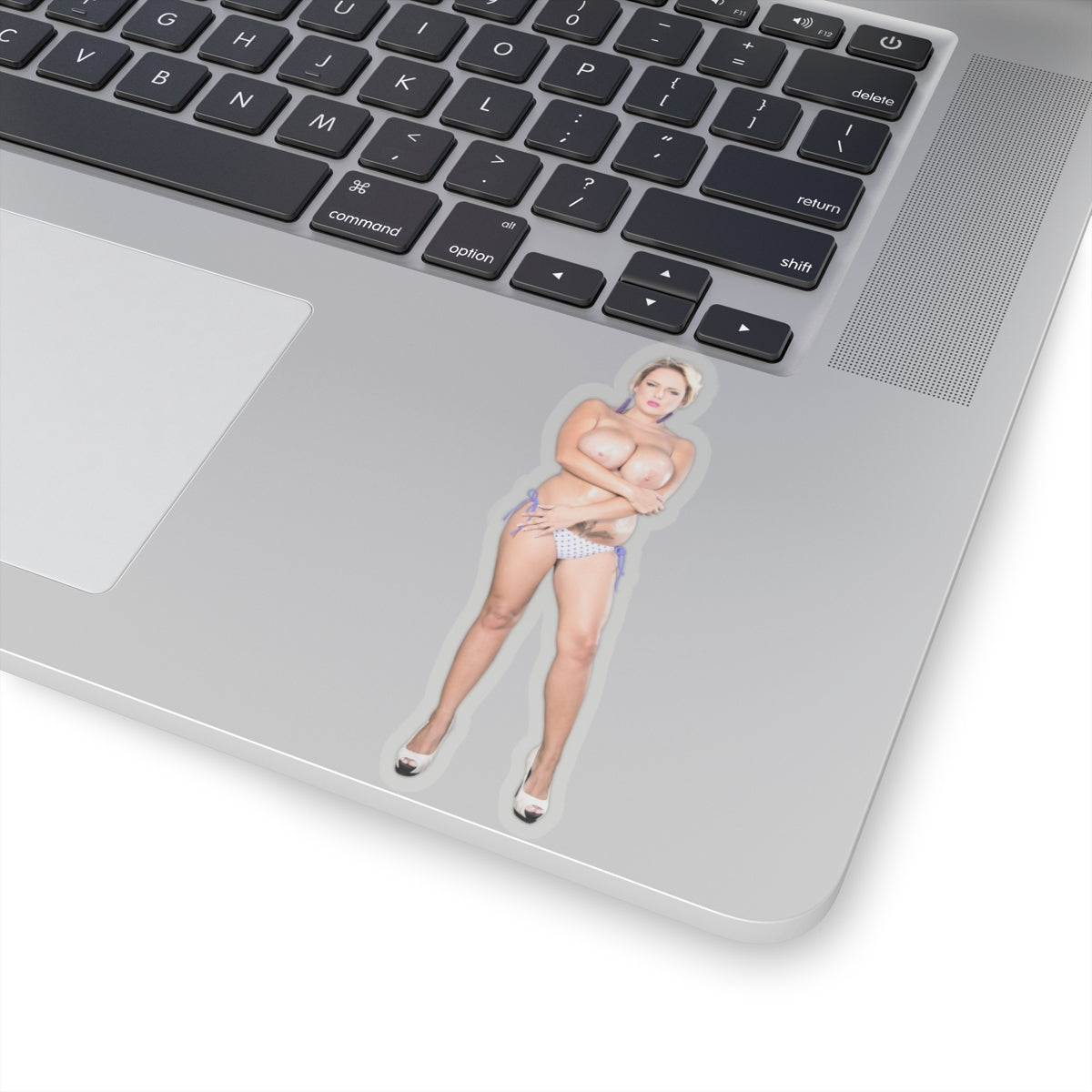 Big Breast Naked Girl Sticker Uncensored Stickers