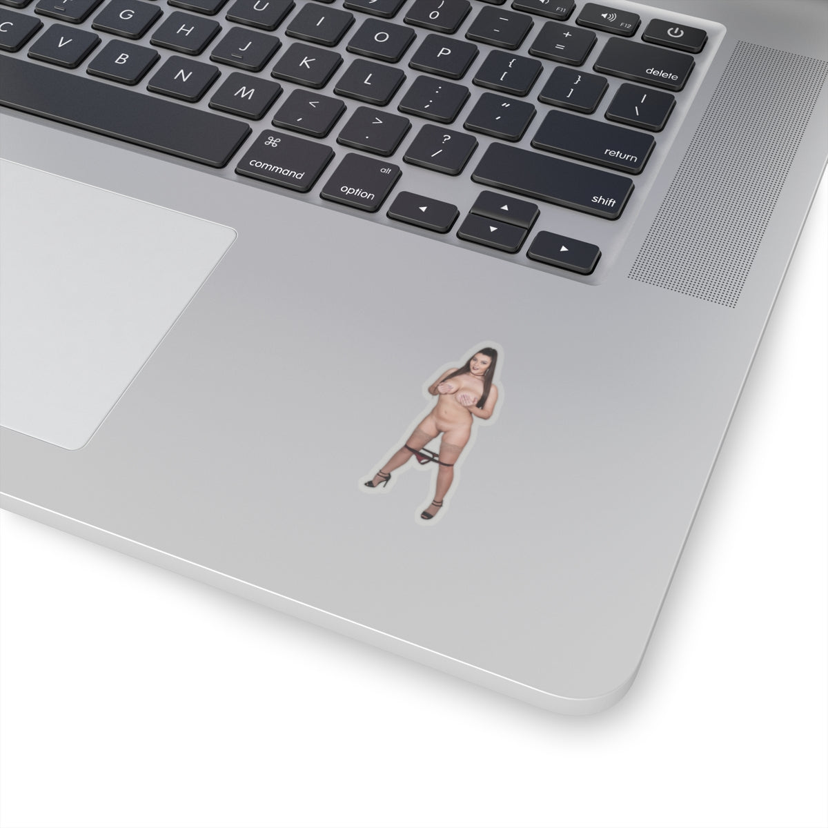Naked Busty Girl Sticker – Sexy Female Design