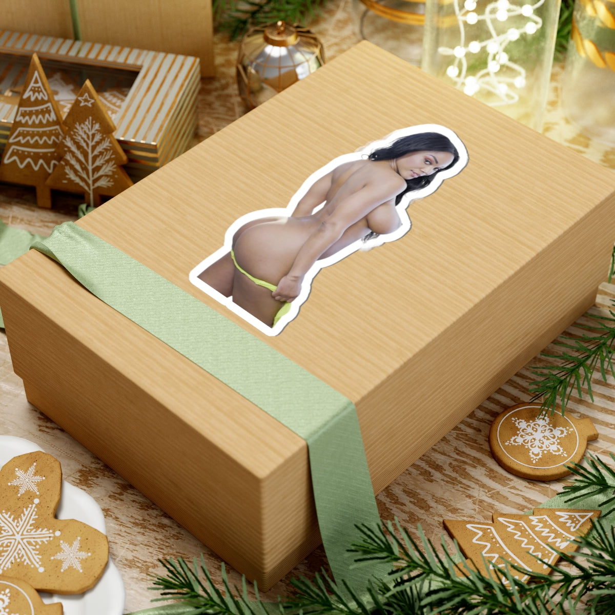 Ebony Girl Naked Photo Stickers