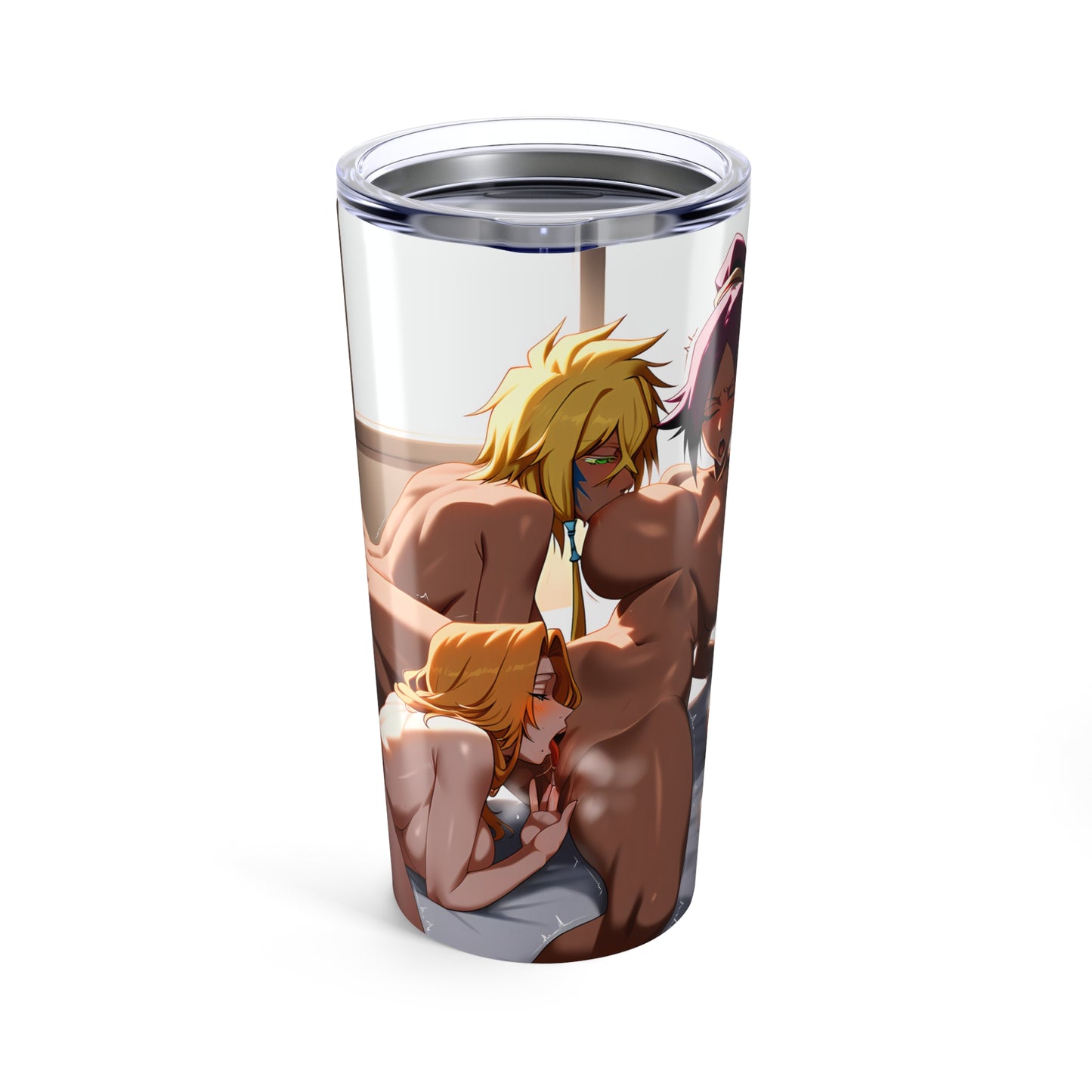 Anime Hentai Tumbler 20oz bleach female characters Rangiku Matsumoto Yoruichi Shihoin Orihime Inoue
