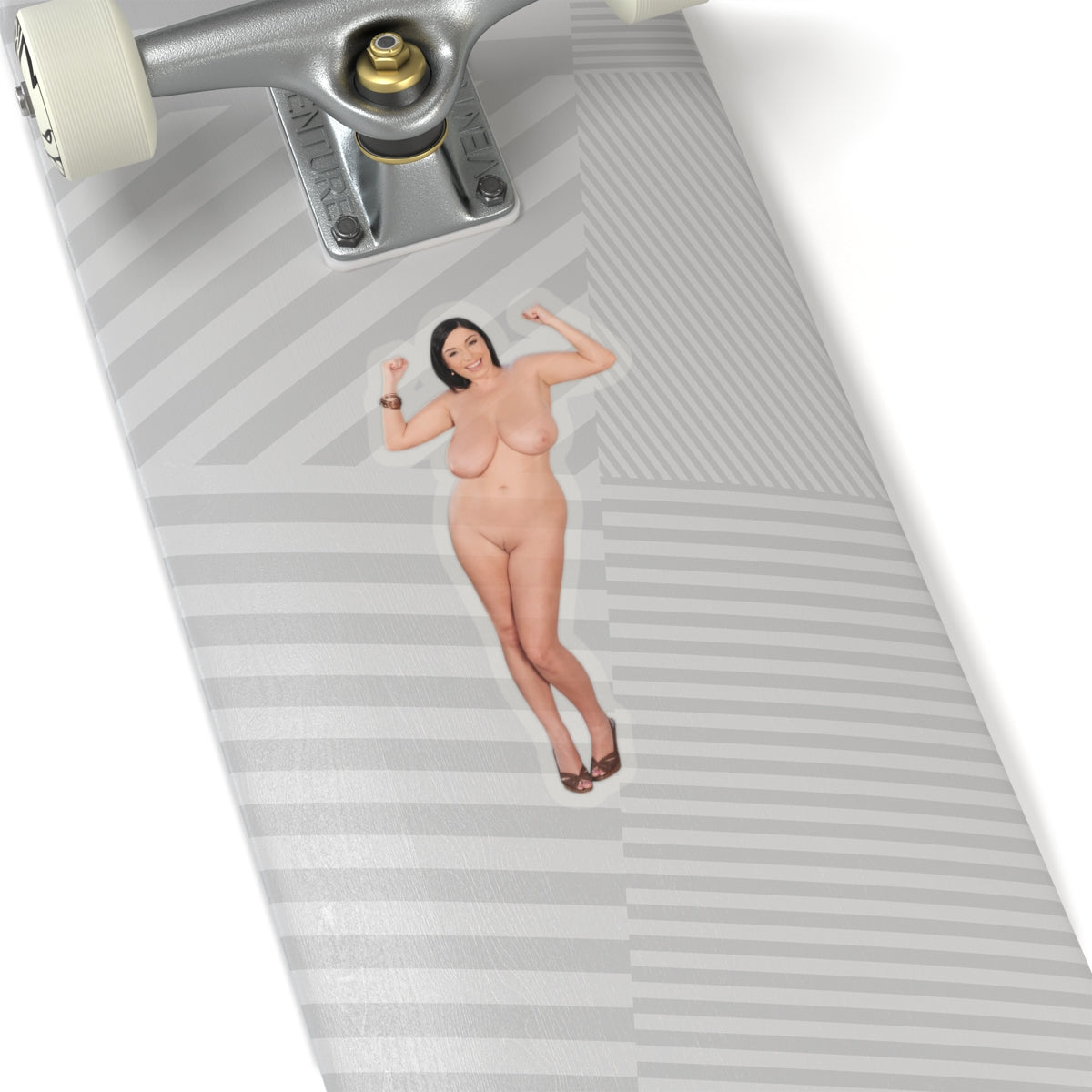 Busty Model Vinyl Decal Sexy Pinup Girl Adult Sticker