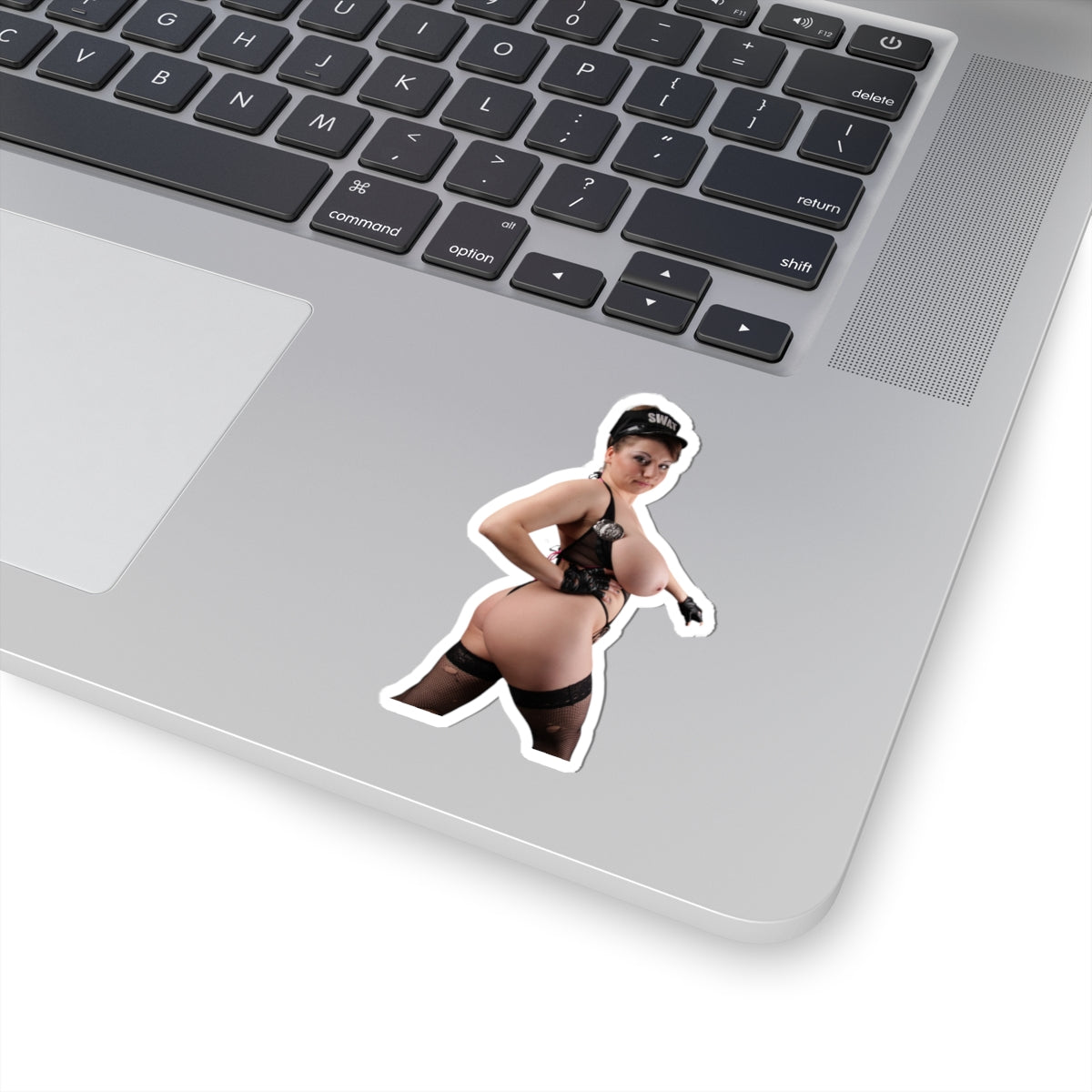 SWAT Stickers Sexy Big Boobs Model