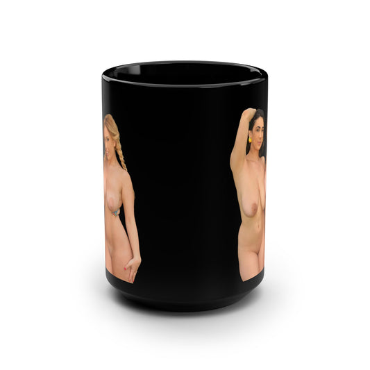 Hot Sexy GIrls Mug,Naked Women Mug,Adult Mugs,Mature Mugs,Men Mug,Mugs For Him,White or Black 100% Ceramic 11oz 15oz Mugs,M9D