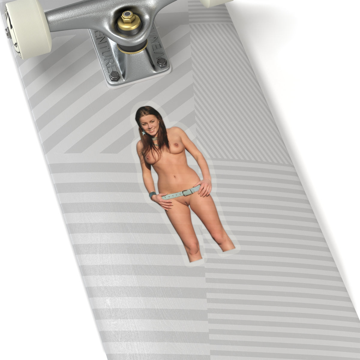 Naked Model Sticker Pinup Uncensored Stickers
