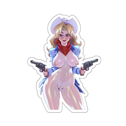 CowGirl Sticker,Anime Stickers,Lewd Stickers,Ecchi Stickers,Hentai Anime Stickers,Funny Anime Stickers,Large Anime Stickers,E310