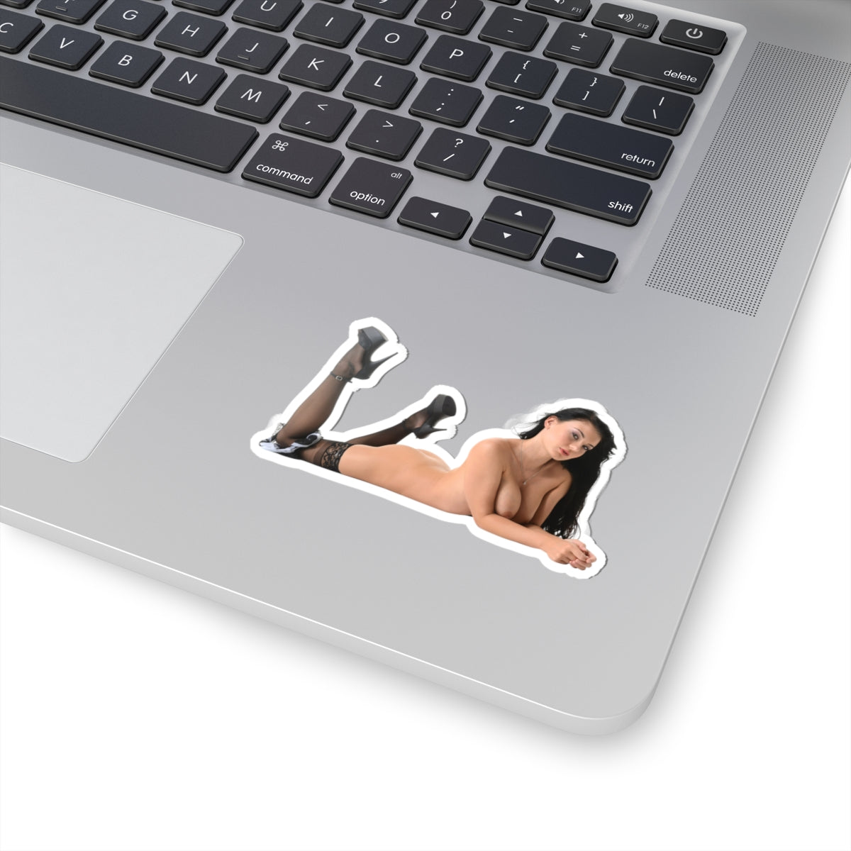 sexy brunette sticker big tits naked women botty stickers