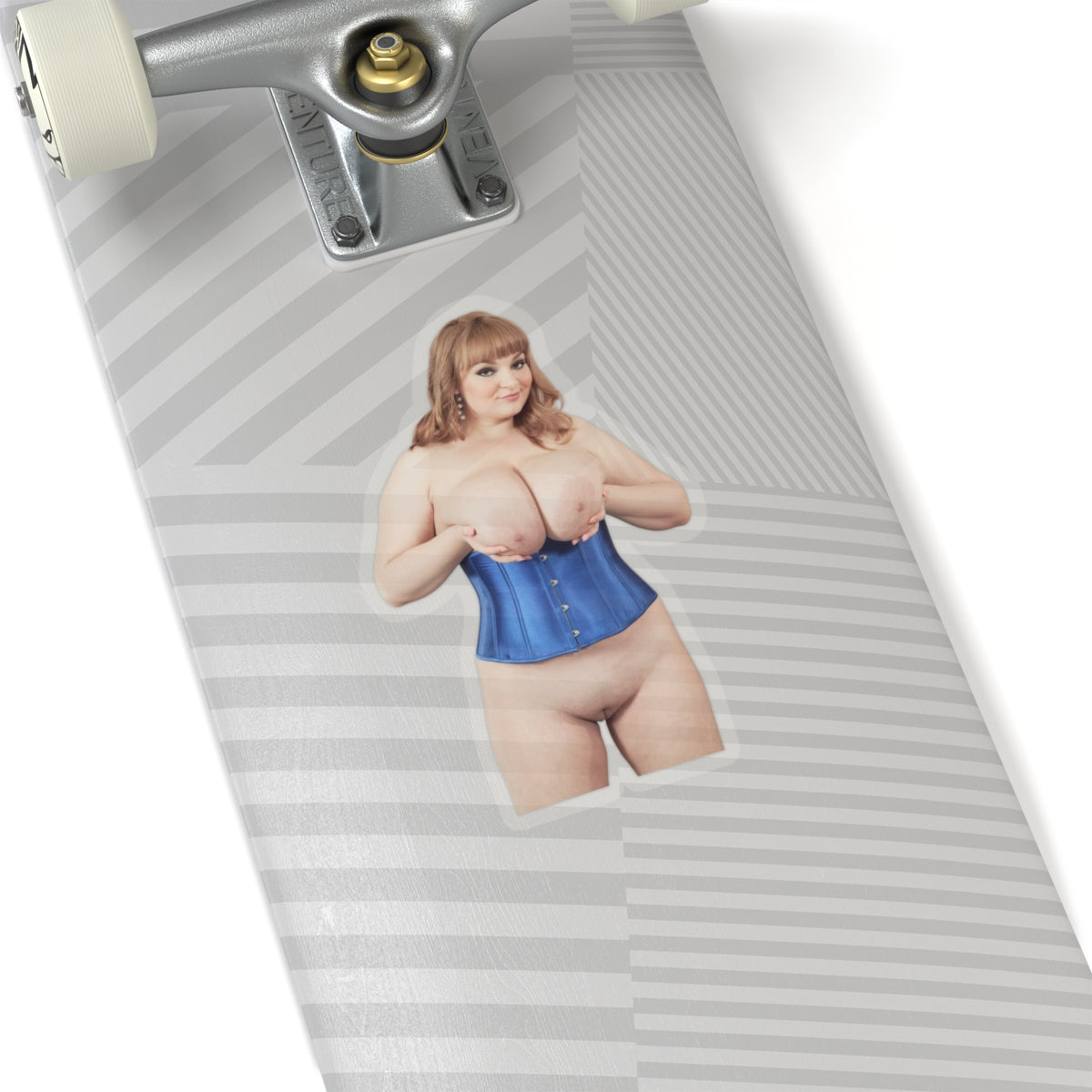 Big Boobs Thicc Curvy Naked Girl Adult Stickers