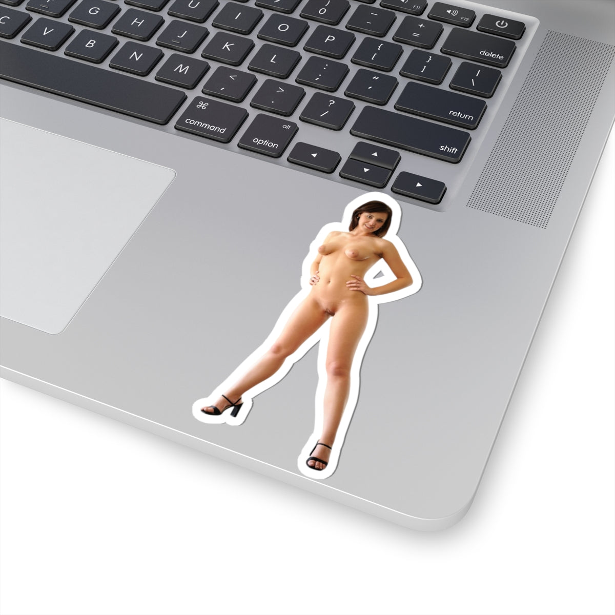 Cuta Girl Sticker Nude Model Stickers