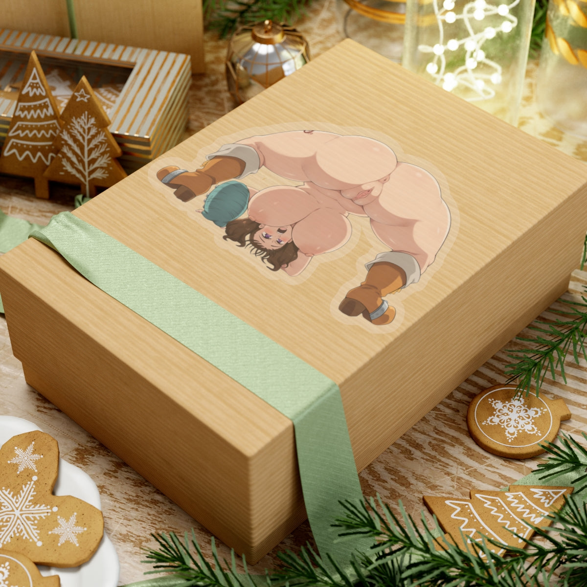 Anime Ecchi Sticker Big Ass Huge Tits Girl Stickers