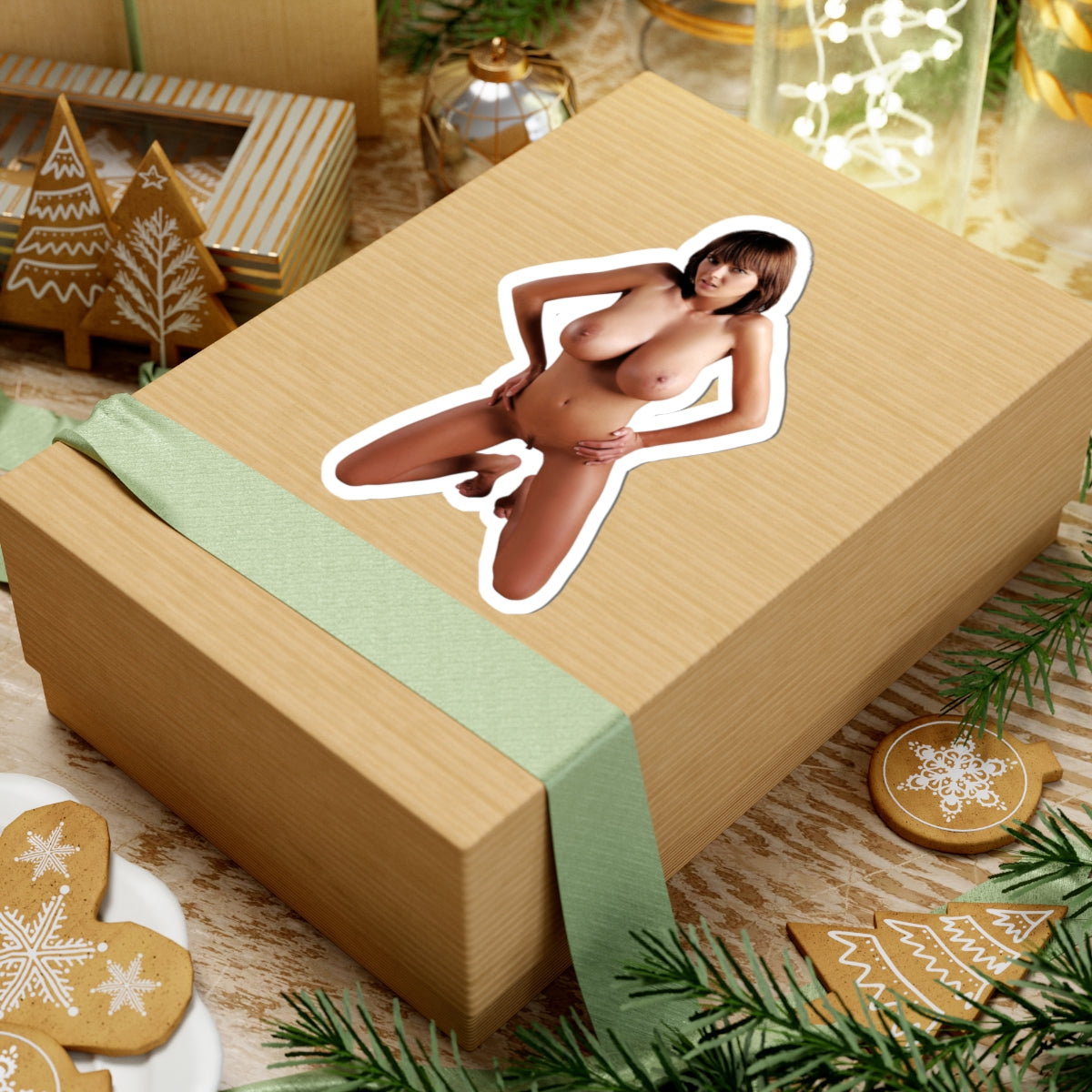 Gabrielle Nude Sexy Model Sticker Adult Stickers